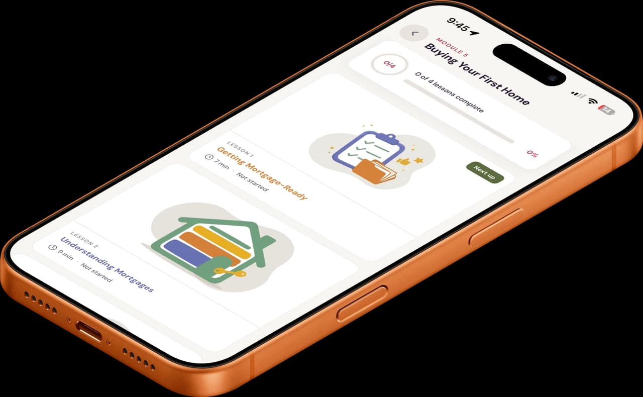 Foundation homebuyer education app